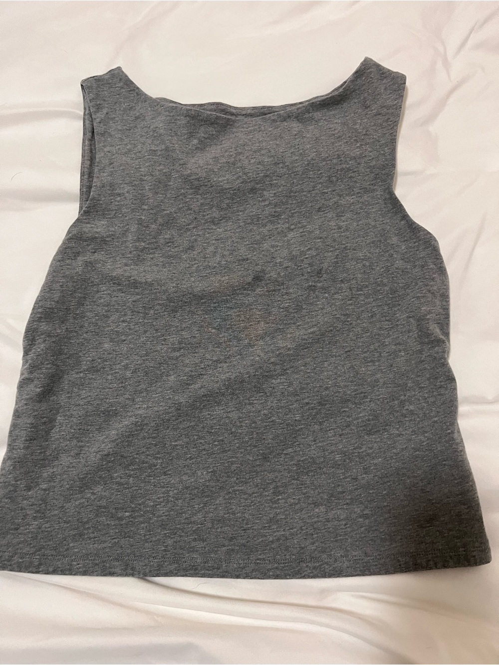 a new day Heather Gray Scoop Neck Tank Top